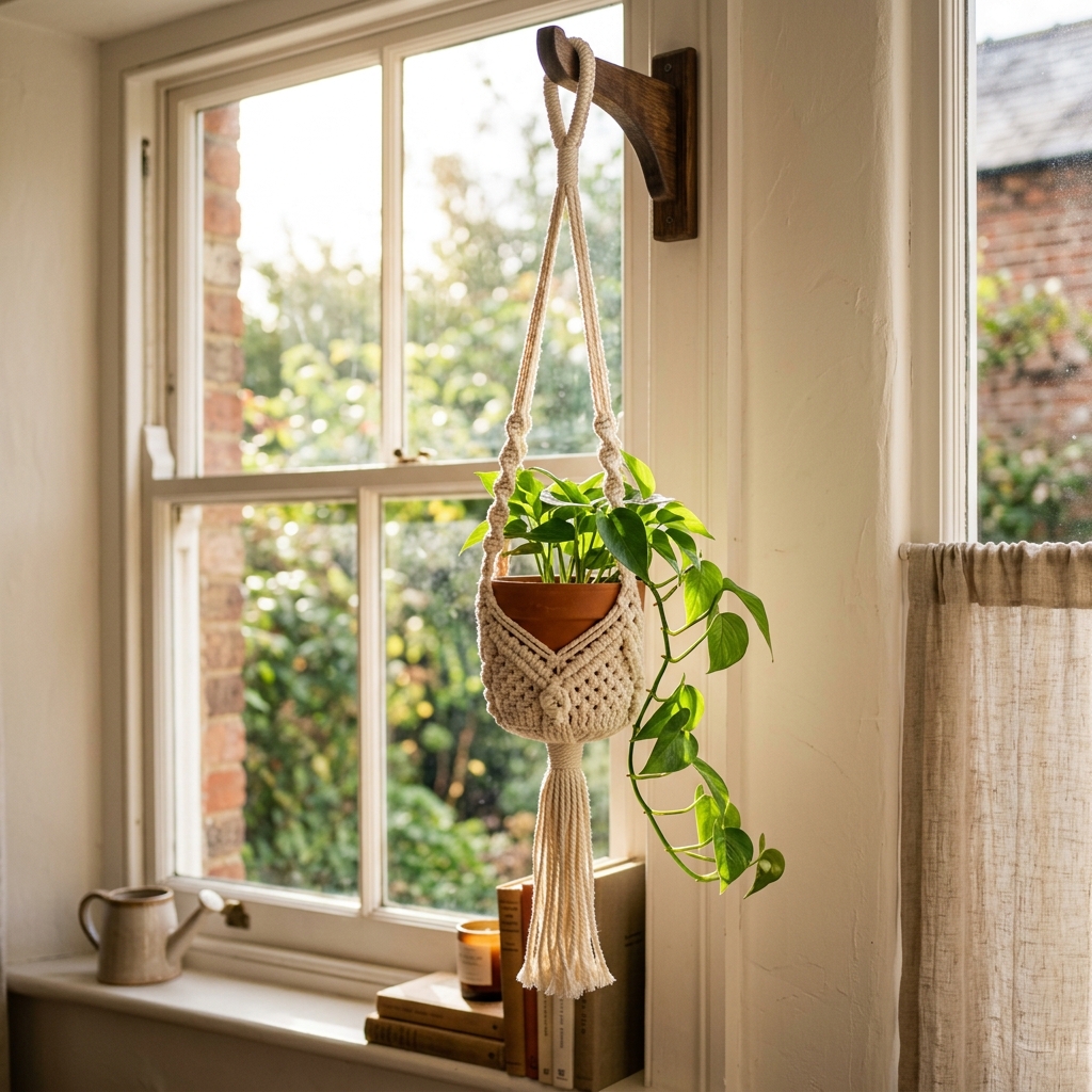 Crochet home decor piece by BloomyCocoon